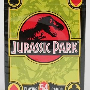 Universal Studios Jurassic Park Playing Cards